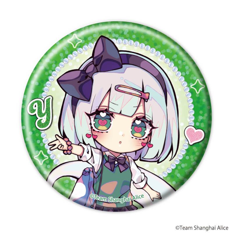 缶バッジ「東方Project」18/平成ギャルver. ブラインド(6種)(ミニキャライラスト)