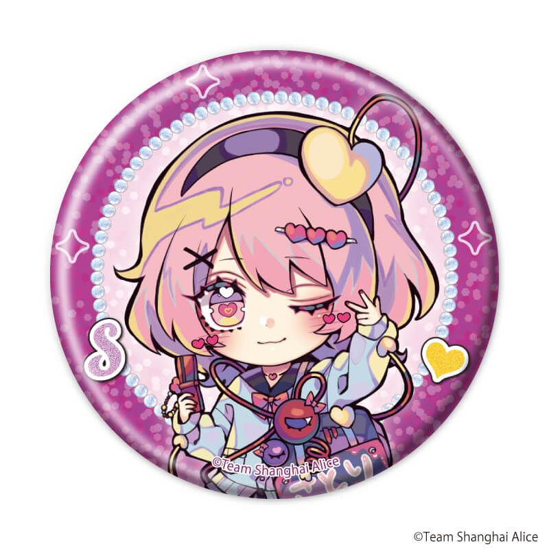 缶バッジ「東方Project」18/平成ギャルver. ブラインド(6種)(ミニキャライラスト)