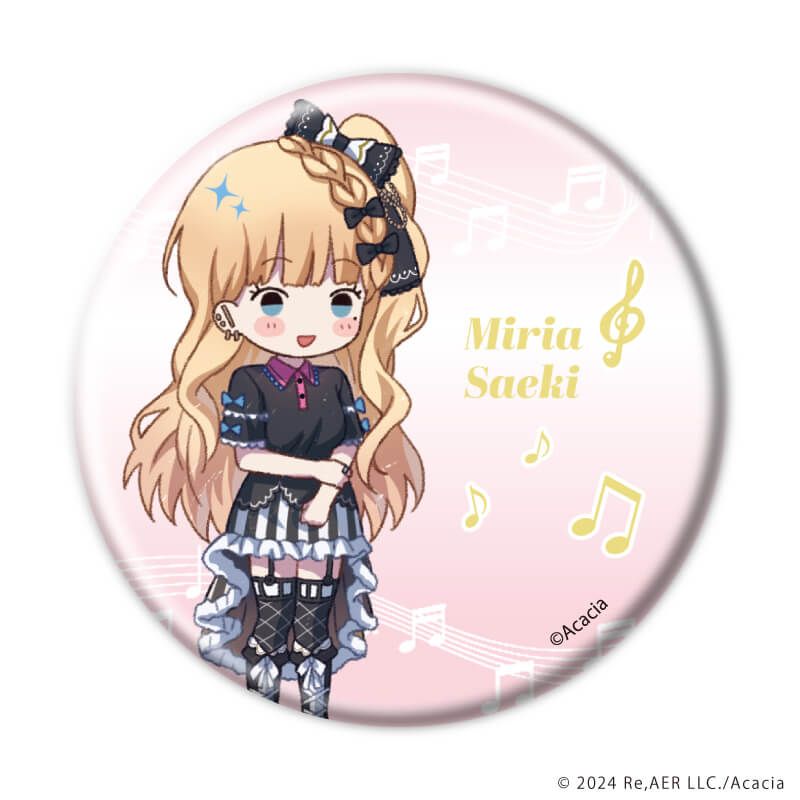 缶バッジ「魔法少女ノ魔女裁判」03/ショップ店員風ver. ブラインド(13種)(グラフアートイラスト)