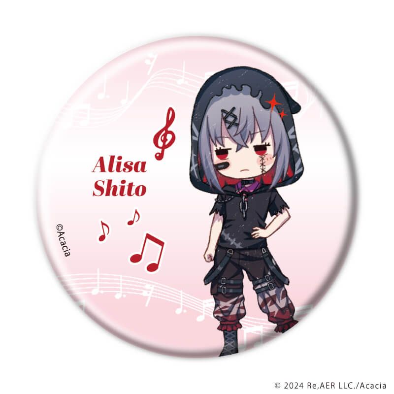 缶バッジ「魔法少女ノ魔女裁判」03/ショップ店員風ver. ブラインド(13種)(グラフアートイラスト)