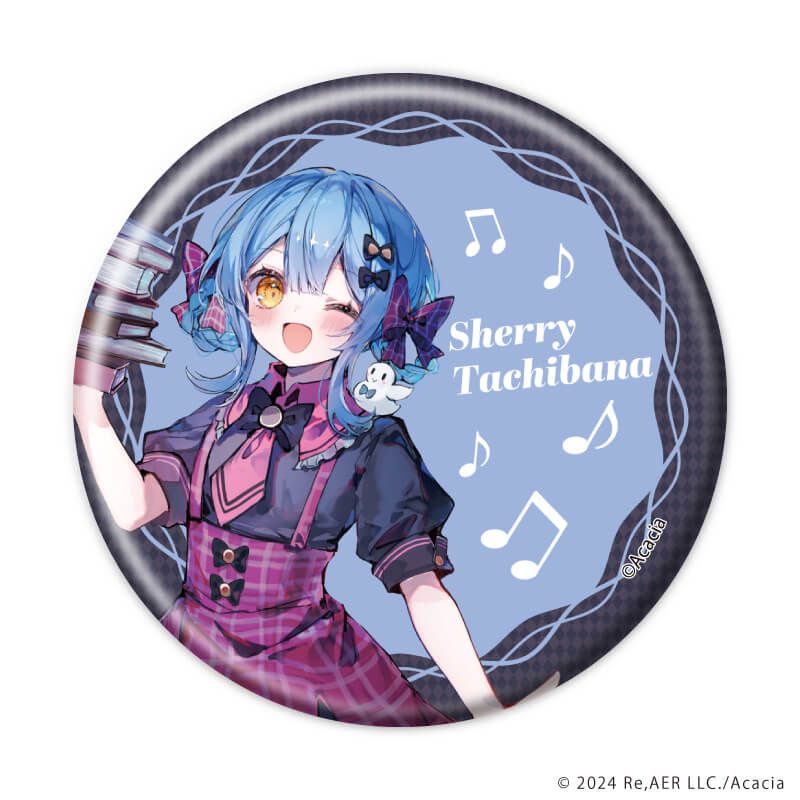 缶バッジ「魔法少女ノ魔女裁判」02/ショップ店員風ver. ブラインド(6種)(描き起こしイラスト)