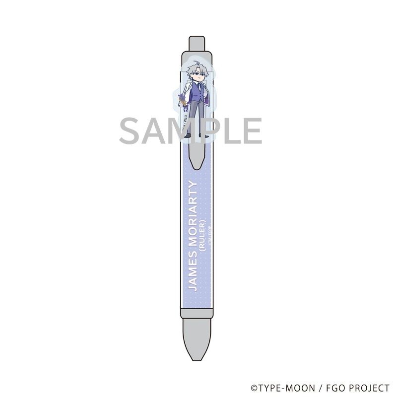 アニメ「Fate/Grand Order 藤丸立香はわからない」BOUQUETver. アクリルつきボールペン(ジェームズ・モリアーティ(ルーラー))