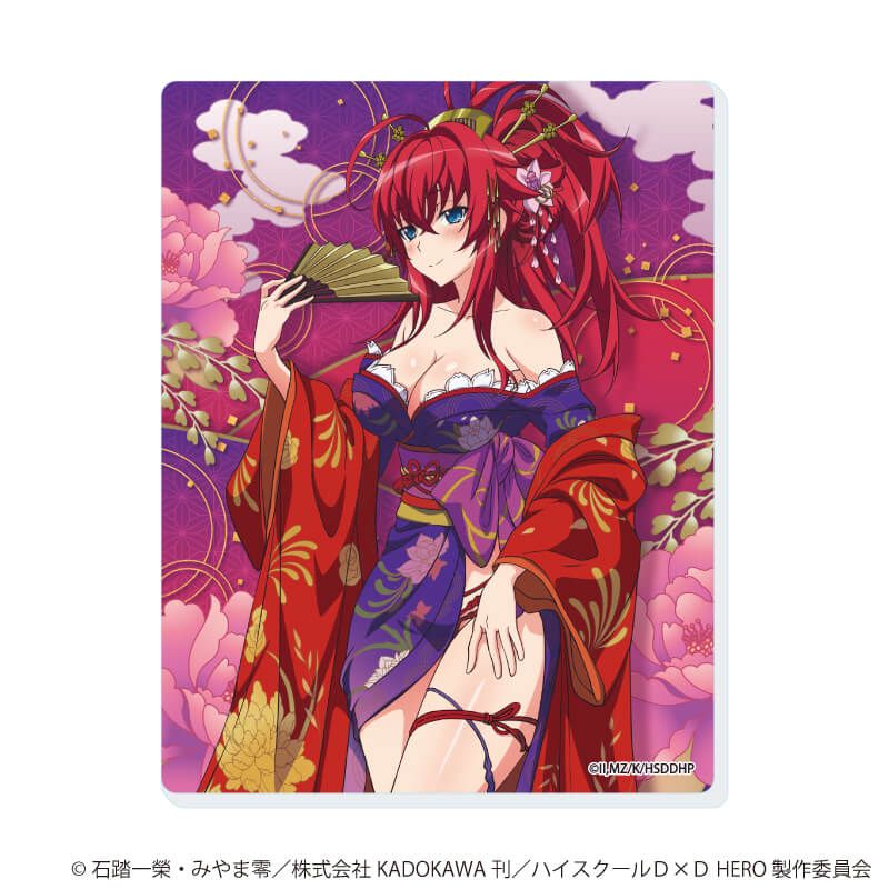 アクリルカード「ハイスクールD×D HERO」01/コンプリートセット(全5種)(描き下ろしイラスト)