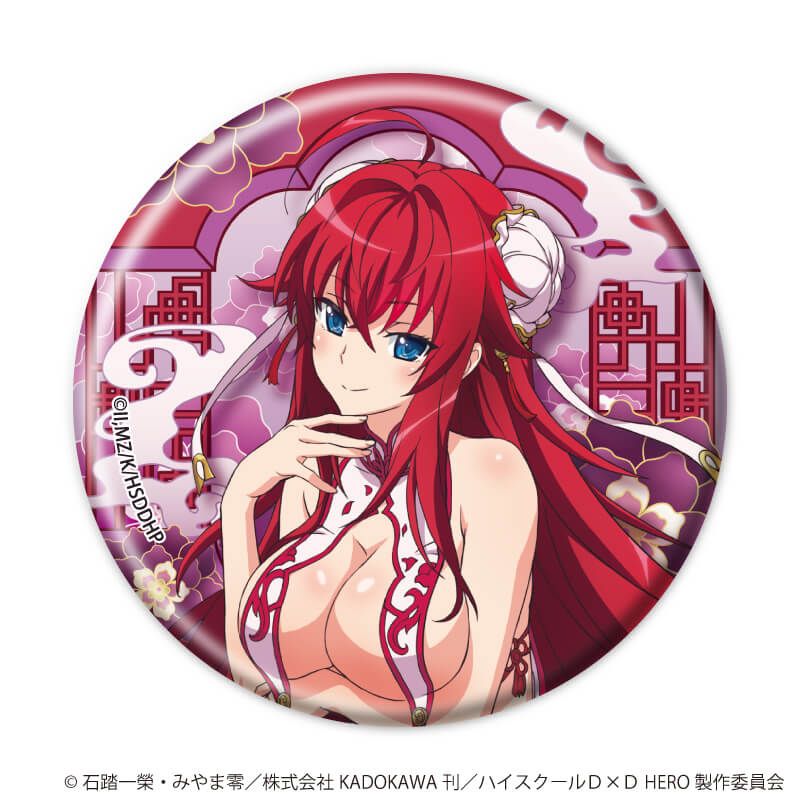 缶バッジ「ハイスクールD×D HERO」15/コンプリートセット(全5種)(描き下ろしイラスト)