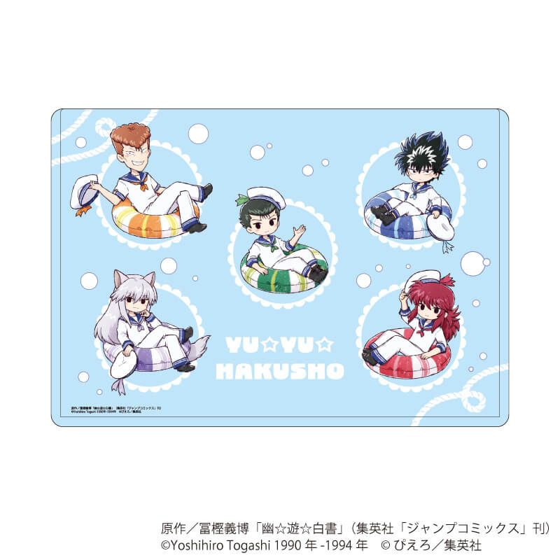 キャラクリアケース「幽☆遊☆白書」59/コマ割りデザイン マリンver.(グラフアートイラスト)
