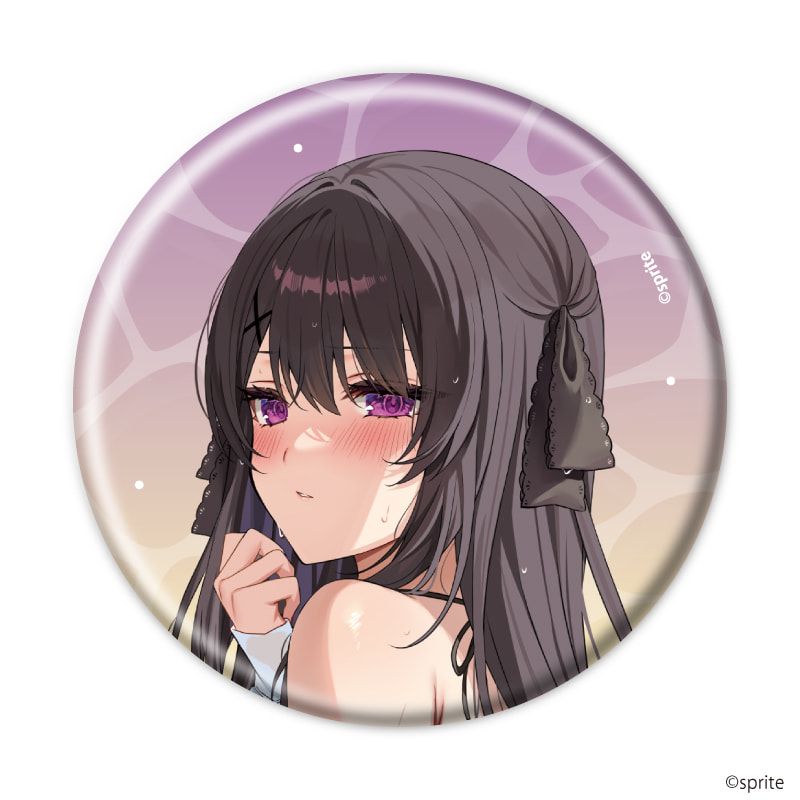 缶バッジ「蒼の彼方のフォーリズム」02/ブラインド(8種)(描き起こしイラスト)