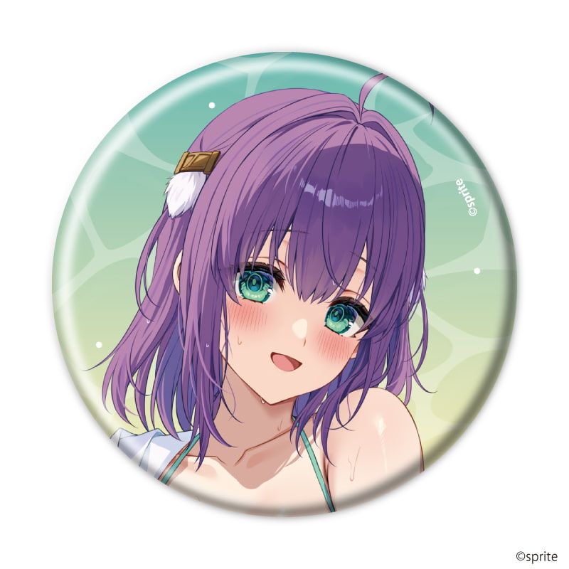 缶バッジ「蒼の彼方のフォーリズム」02/ブラインド(8種)(描き起こしイラスト)