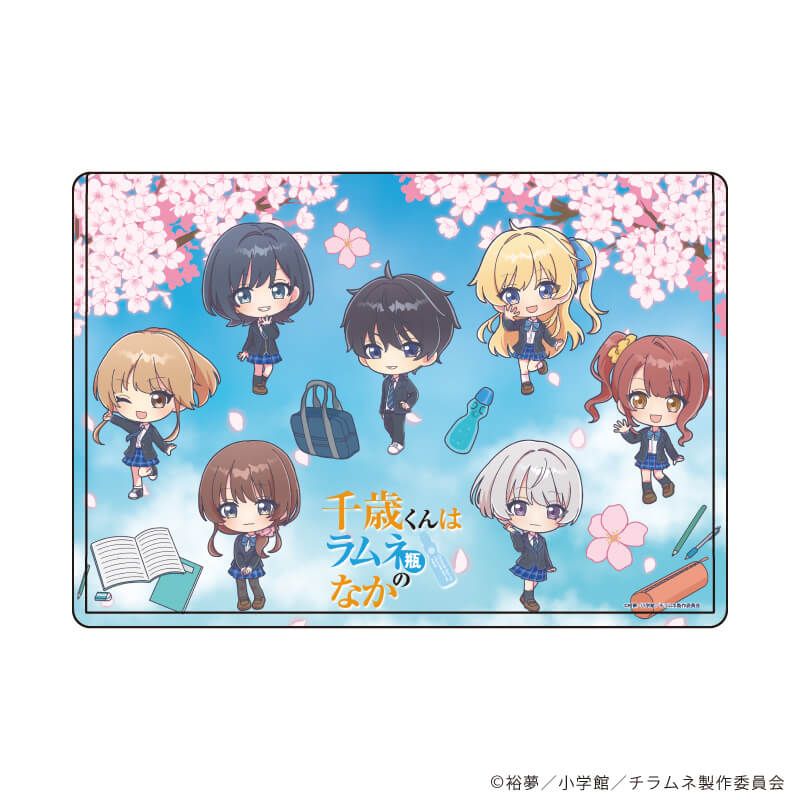キャラクリアケース「TVアニメ『千歳くんはラムネ瓶のなか』」09/集合デザイン(POP Artイラスト)