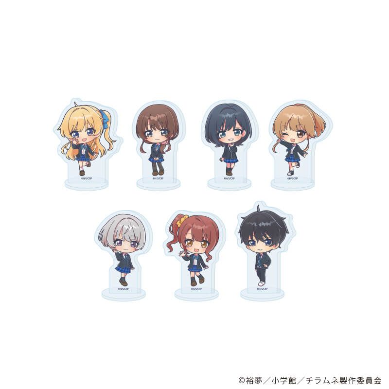 アクリルぷちスタンド「TVアニメ『千歳くんはラムネ瓶のなか』」03/コンプリートセット(全7種)(POP Artイラスト)