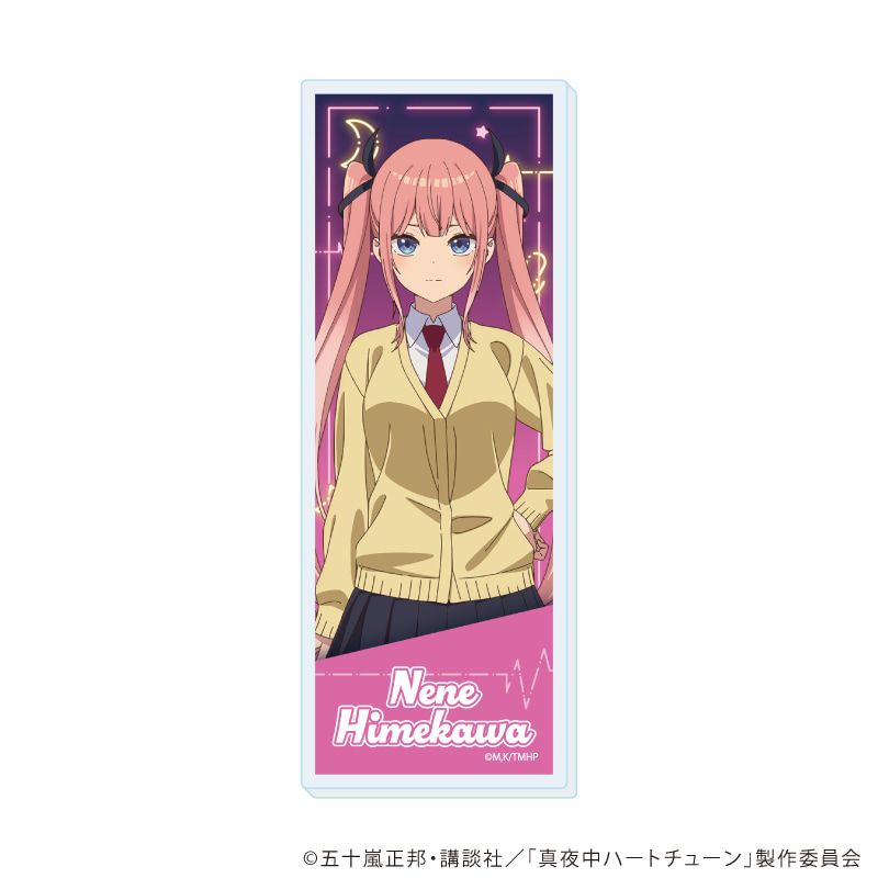 ミニアクリルブロック「TVアニメ『真夜中ハートチューン』」02/日芽川 寧々(公式イラスト)