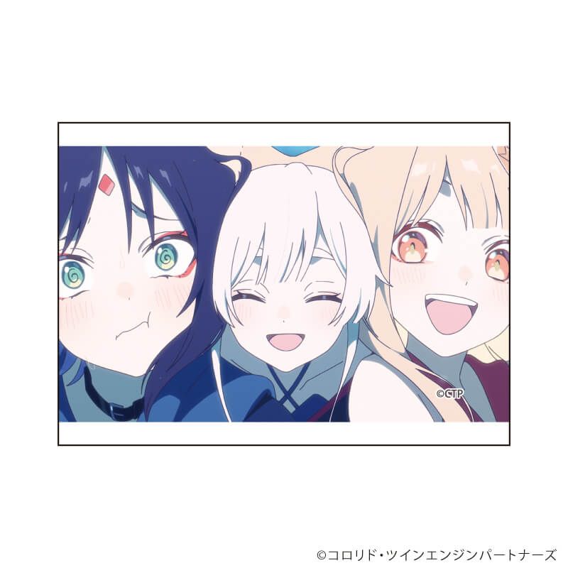 キャンバスボードミニ「超かぐや姫！」01/A(場面写イラスト)