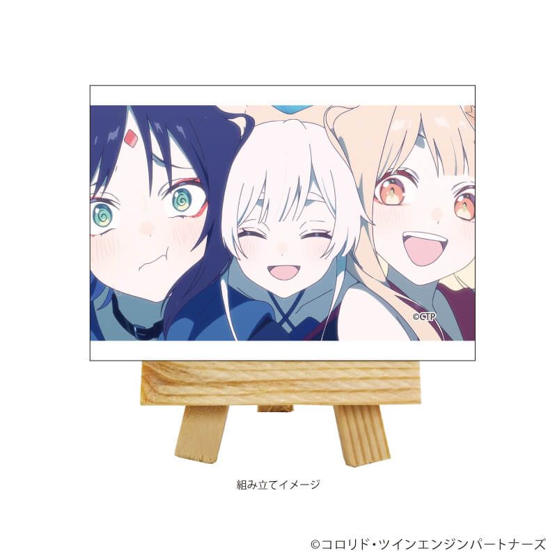 キャンバスボードミニ「超かぐや姫！」01/A(場面写イラスト)