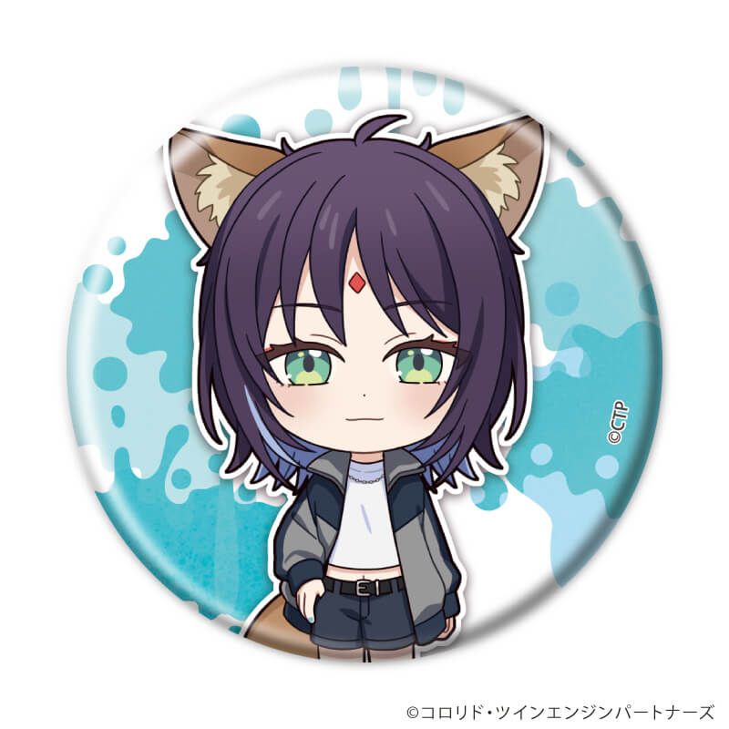 缶バッジ「超かぐや姫！」02/コンプリートセット(全8種)(ミニキャライラスト)