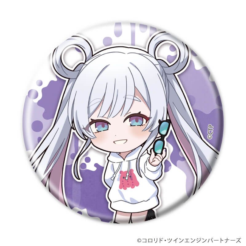 缶バッジ「超かぐや姫！」02/コンプリートセット(全8種)(ミニキャライラスト)