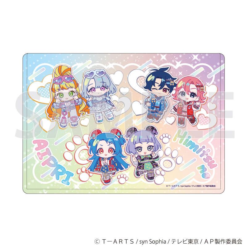 キャラクリアケース「ひみつのアイプリ」08/デザインB デュオコーデver.(ミニキャライラスト)
