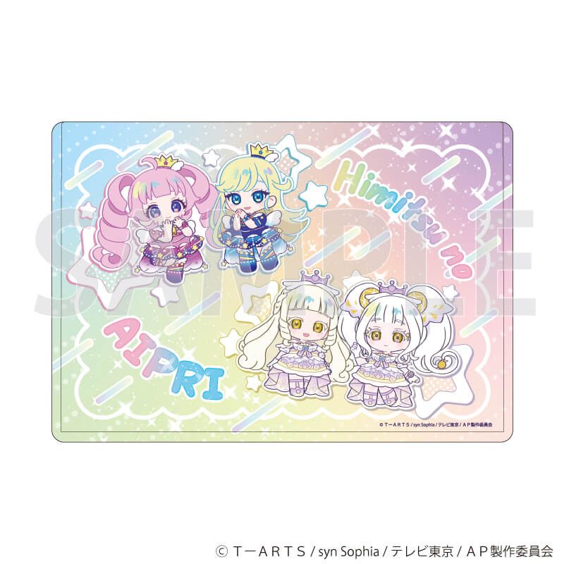 キャラクリアケース「ひみつのアイプリ」07/デザインA デュオコーデver.(ミニキャライラスト)
