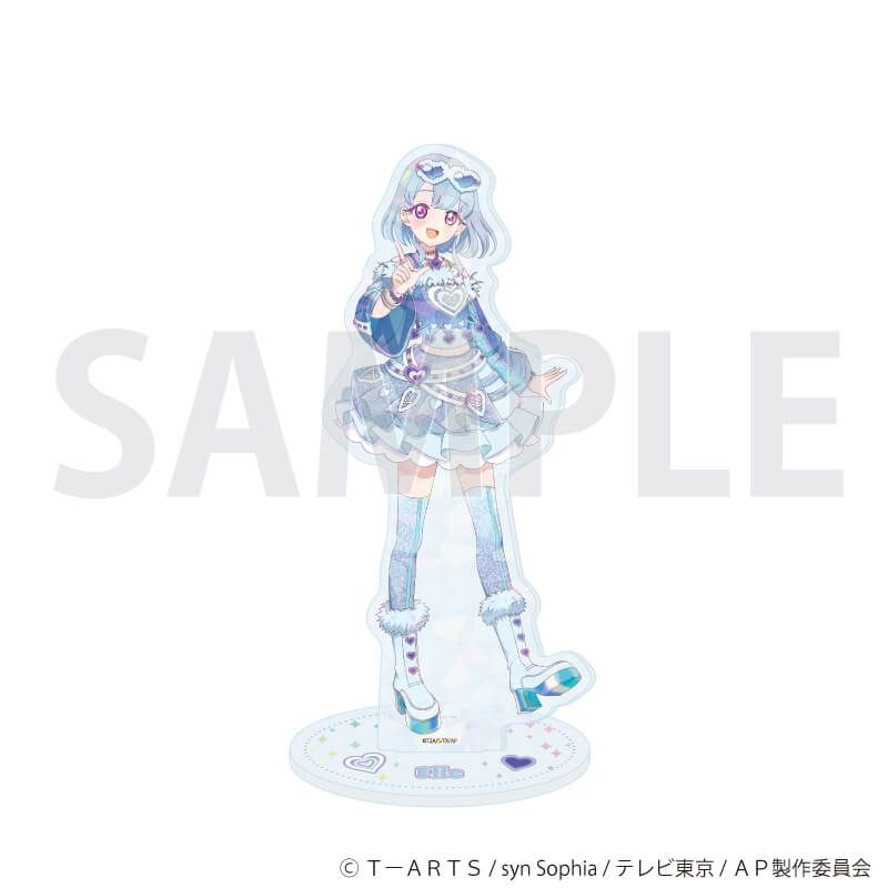 ホログラムアクリルスタンド「ひみつのアイプリ」04/六堂える デュオコーデver.(描き下ろしイラスト)