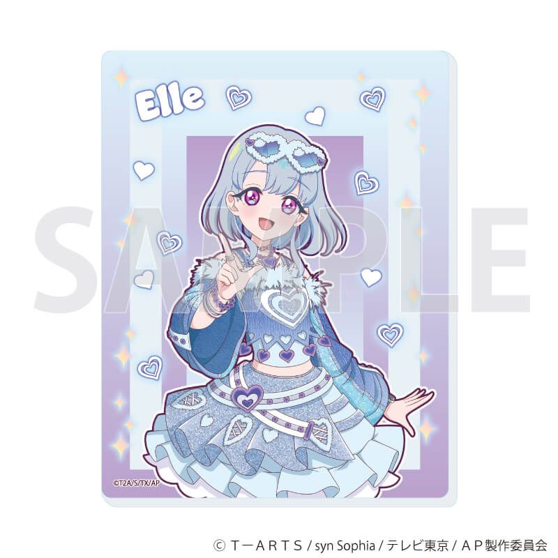 アクリルカード「ひみつのアイプリ」05/デュオコーデver. コンプリートセット(全6種)(描き下ろしイラスト)