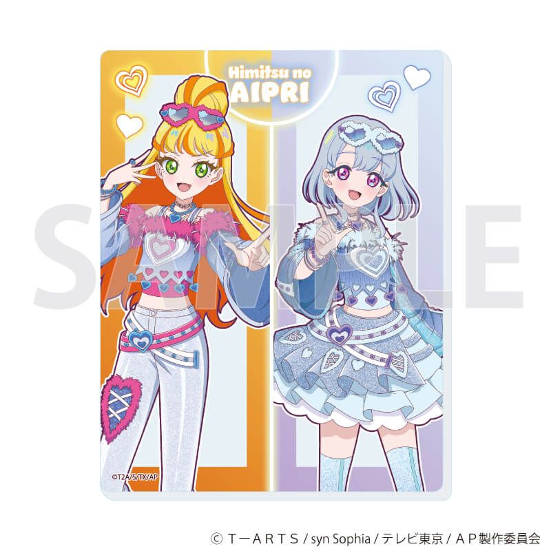 アクリルカード「ひみつのアイプリ」05/デュオコーデver. コンプリートセット(全6種)(描き下ろしイラスト)