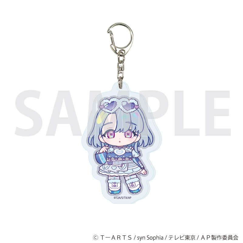 アクリルキーホルダー「ひみつのアイプリ」01/デュオコーデver. トレーディング(14種)(ミニキャライラスト)