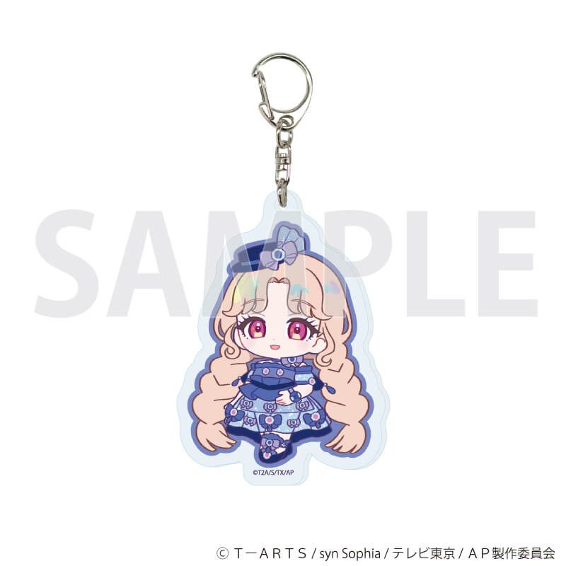 アクリルキーホルダー「ひみつのアイプリ」01/デュオコーデver. トレーディング(14種)(ミニキャライラスト)