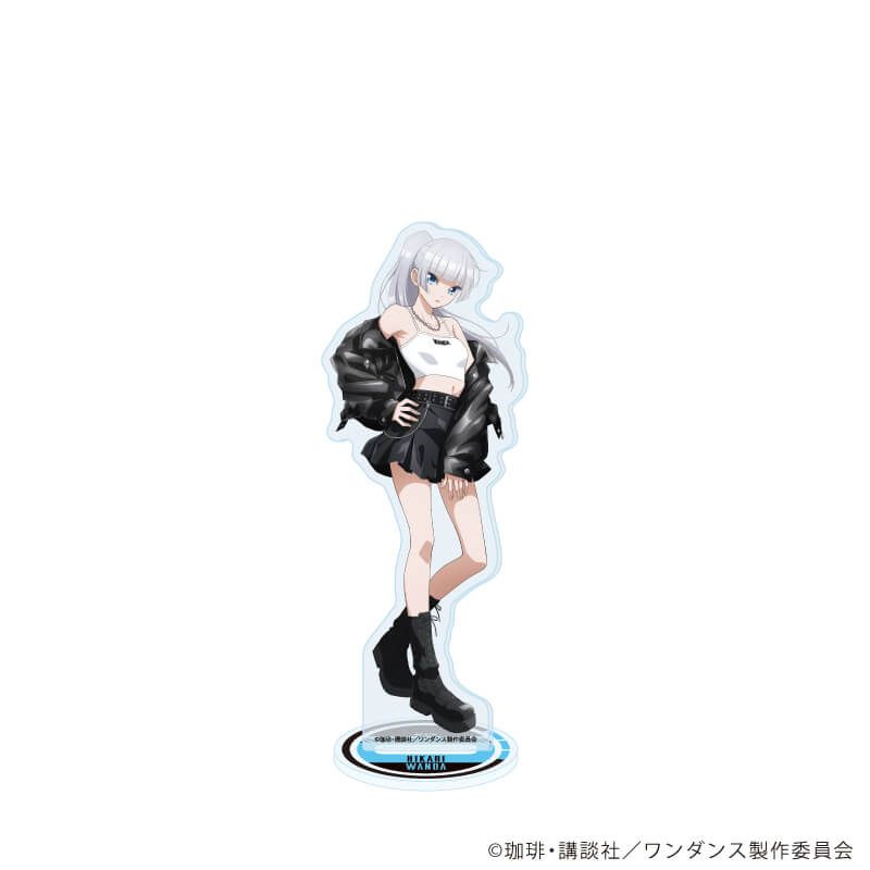 アクリルスタンド「TVアニメ『ワンダンス』」07/湾田光莉 レザーコーデver.(描き下ろしイラスト)