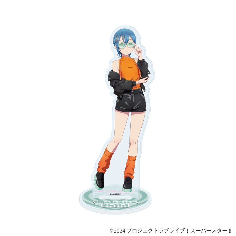 アクリルスタンド「ラブライブ！スーパースター!!」30/ロックテイストver. 若菜四季(描き下ろしイラスト)