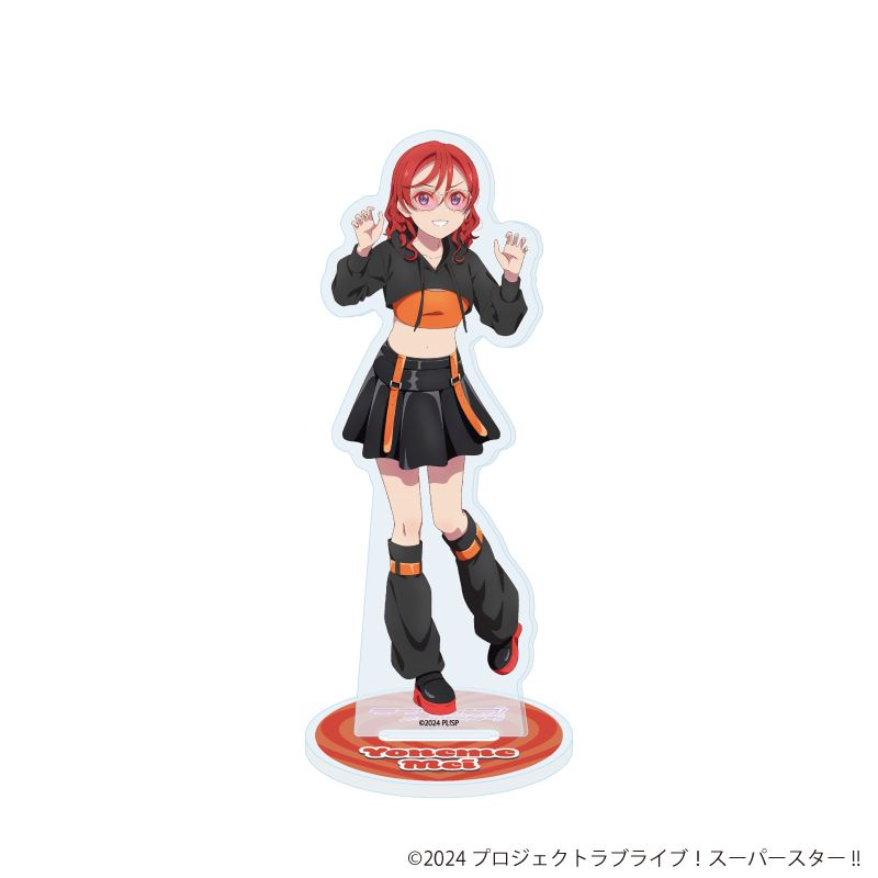 アクリルスタンド「ラブライブ！スーパースター!!」29/ロックテイストver. 米女メイ(描き下ろしイラスト)
