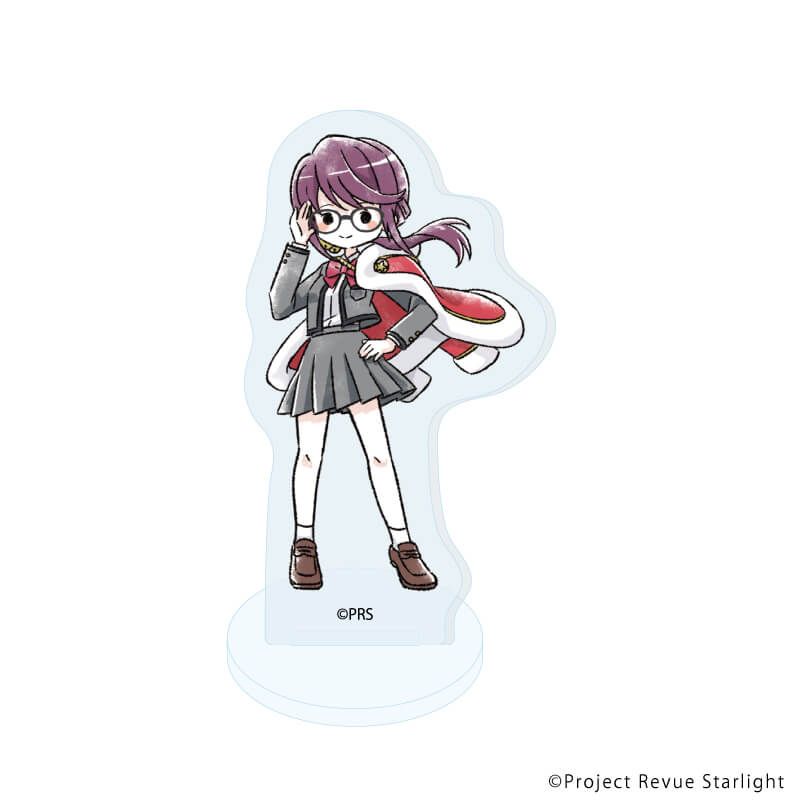 アクリルぷちスタンド「少女☆歌劇 レヴュースタァライト」01/制服ver. ブラインド(9種)(グラフアートイラスト)
