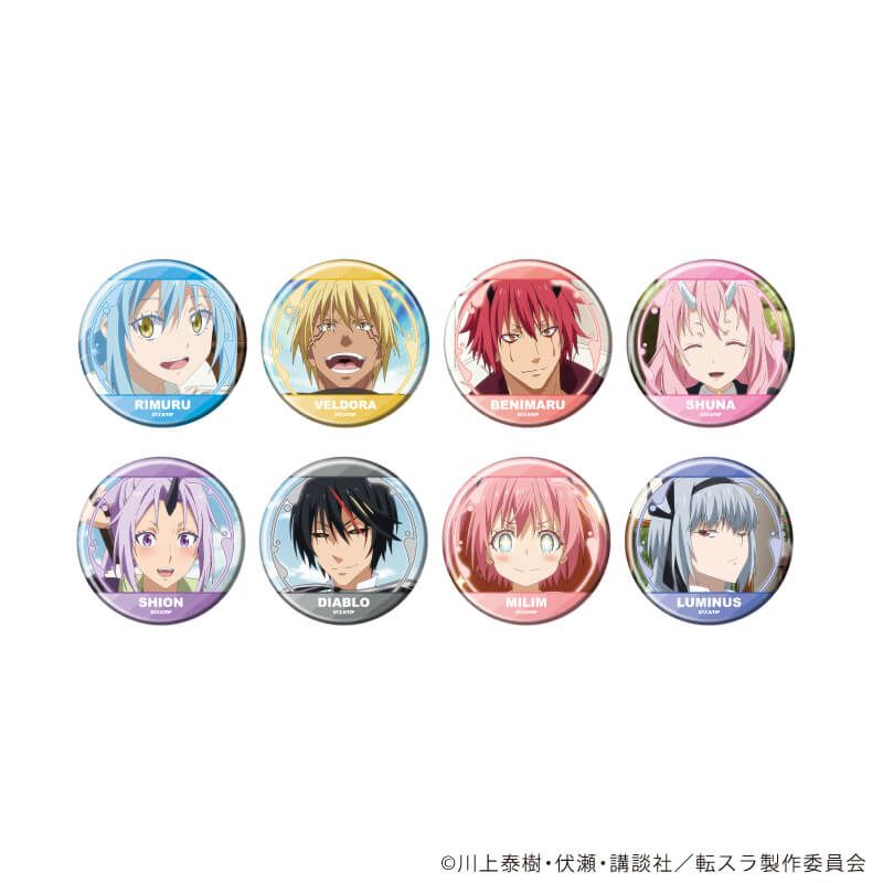 缶バッジ「TVアニメ『転生したらスライムだった件』」14/ブラインド(8種)(場面写イラスト)