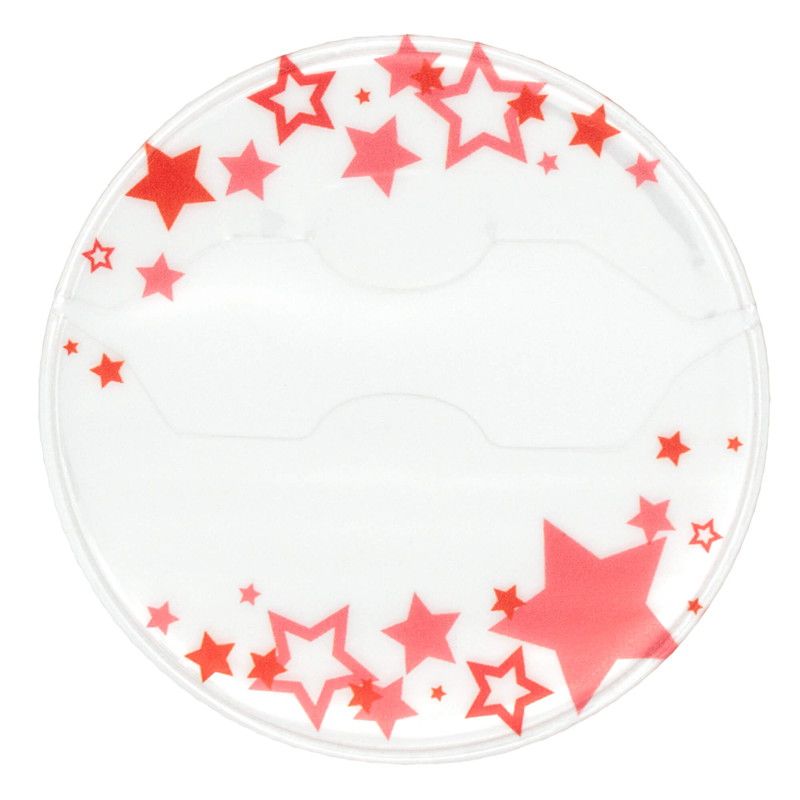 57mm缶デコカバー192/スター(レッド)【推し活】