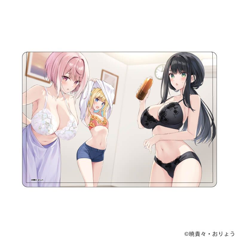 キャラクリアケース「校内三大美女のヒモしてます」03/イラストC(公式イラスト)
