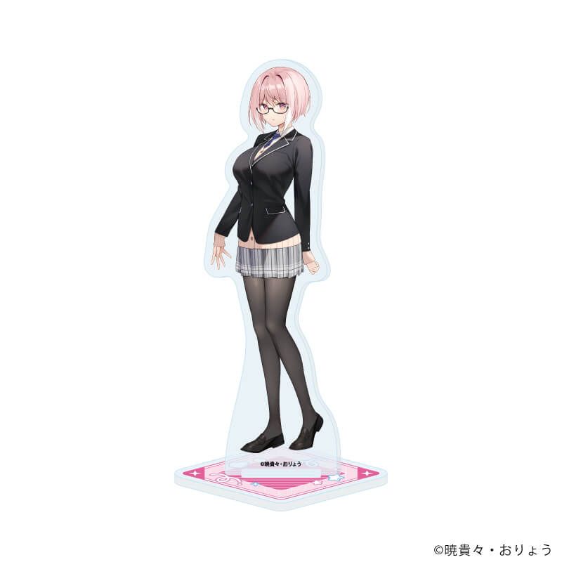 アクリルスタンド「校内三大美女のヒモしてます」03/醍醐桜子(公式イラスト)