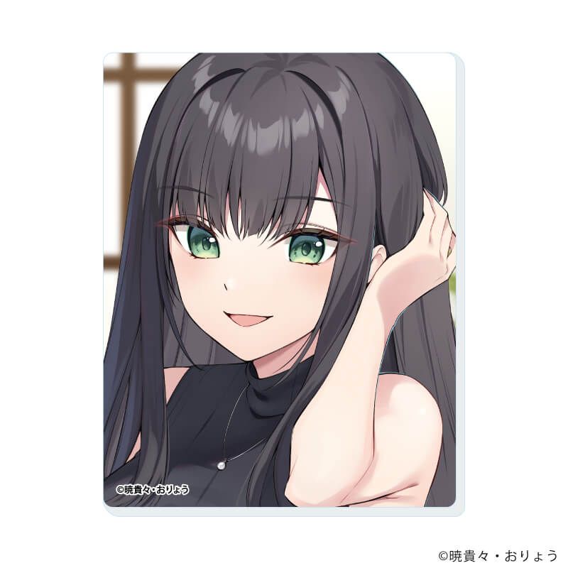 アクリルカード「校内三大美女のヒモしてます」01/コンプリートセット(全6種)(公式イラスト)