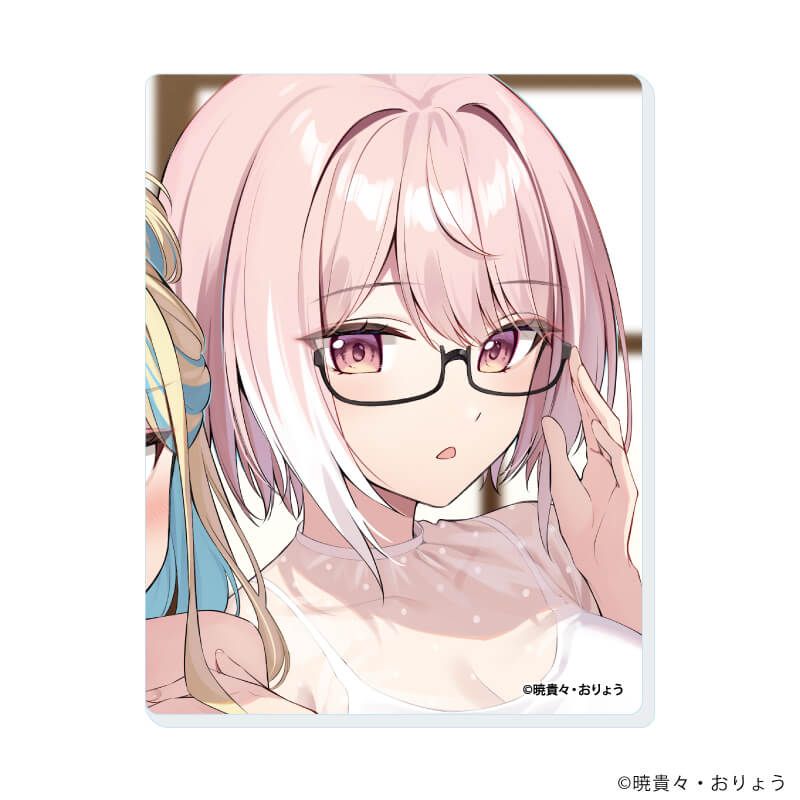 アクリルカード「校内三大美女のヒモしてます」01/ブラインド(6種)(公式イラスト)