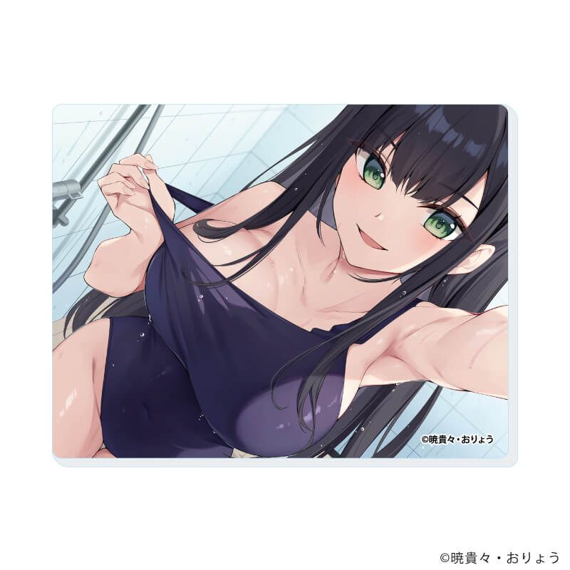 アクリルカード「校内三大美女のヒモしてます」01/ブラインド(6種)(公式イラスト)