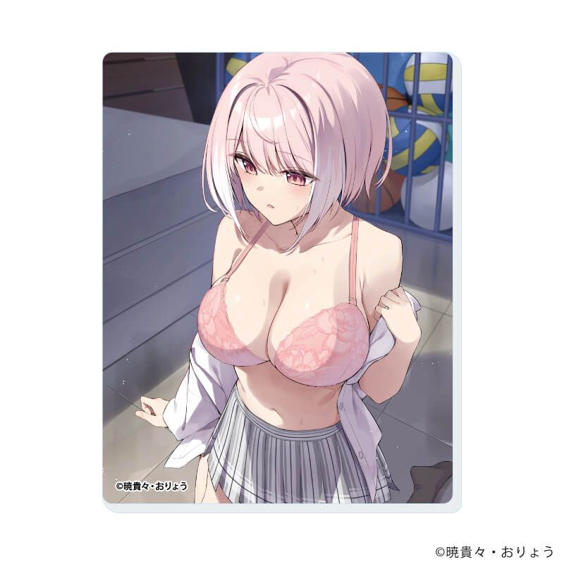 アクリルカード「校内三大美女のヒモしてます」01/ブラインド(6種)(公式イラスト)