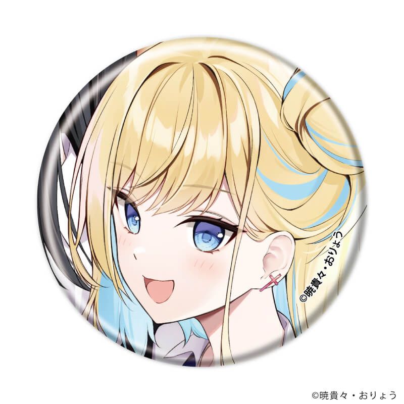 缶バッジ「校内三大美女のヒモしてます」01/ブラインド(6種)(公式イラスト)