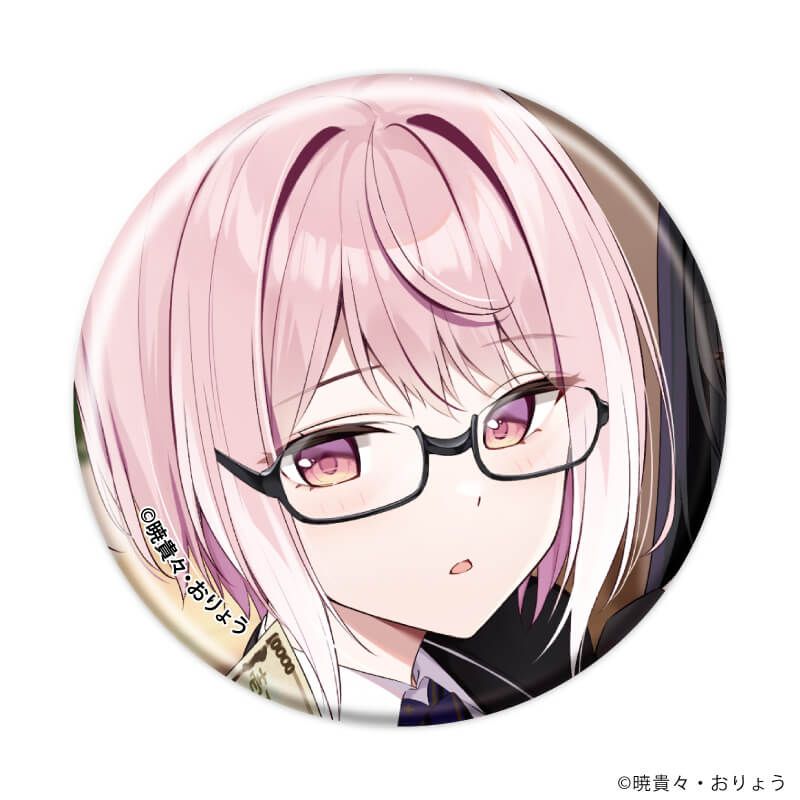 缶バッジ「校内三大美女のヒモしてます」01/ブラインド(6種)(公式イラスト)