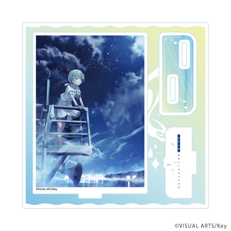 65/70   　作品　限定品　美術品　イラスト アクリルスタンドプレート「Summer Pockets REFLECTION BLUE」05/野村