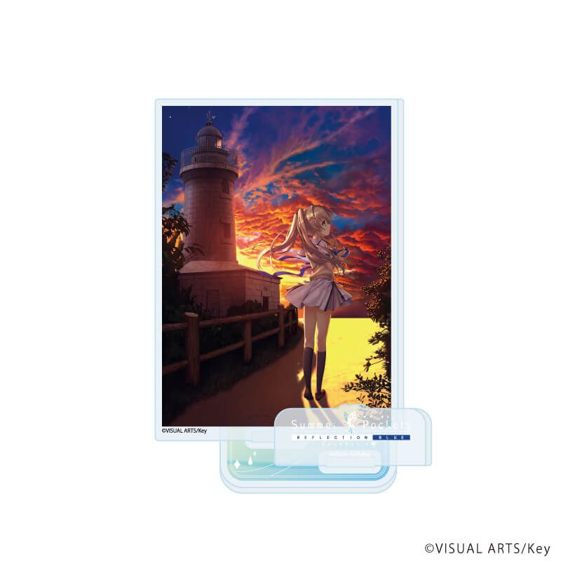アクリルスタンドプレート「Summer Pockets REFLECTION BLUE」04/紬ヴェンダース(公式イラスト)