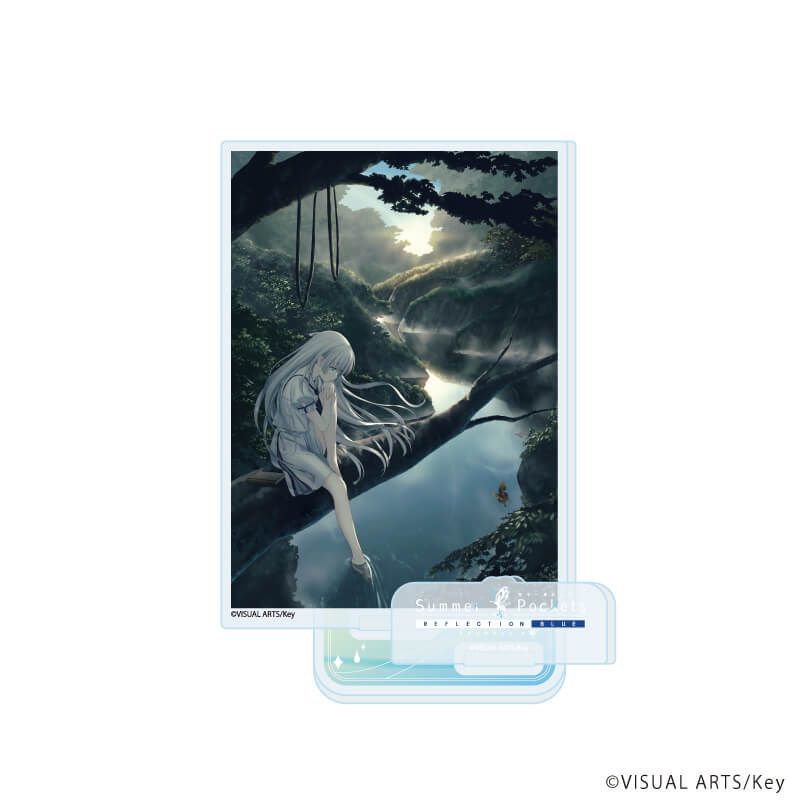 アクリルスタンドプレート「Summer Pockets REFLECTION BLUE」01/鳴瀬しろは(公式イラスト)