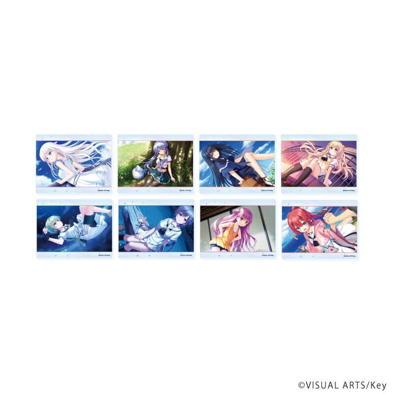 アクリルカード「Summer Pockets REFLECTION BLUE」01/コンプリートセット(全8種)(公式イラスト)