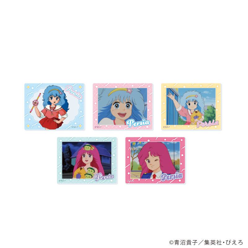 アクリルカード「魔法の妖精ペルシャ」01/コンプリートセット(全5種)(公式イラスト)