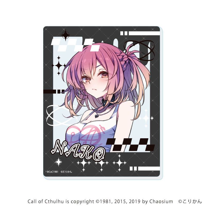 アクリルカード「ネームレス・カルト」01/コンプリートセット(全8種)(描き下ろしイラスト)
