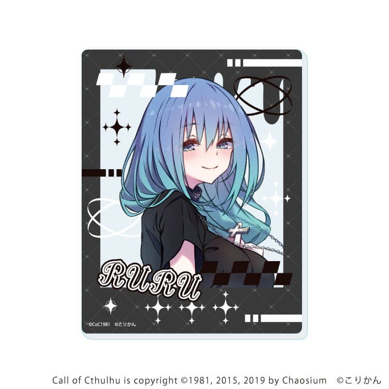 アクリルカード「ネームレス・カルト」01/コンプリートセット(全8種)(描き下ろしイラスト)