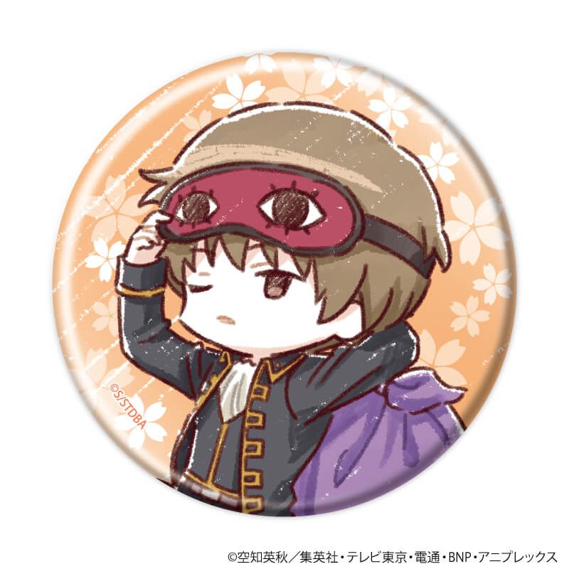 缶バッジ「銀魂」11/トレーディング(8種)(グラフアートイラスト)