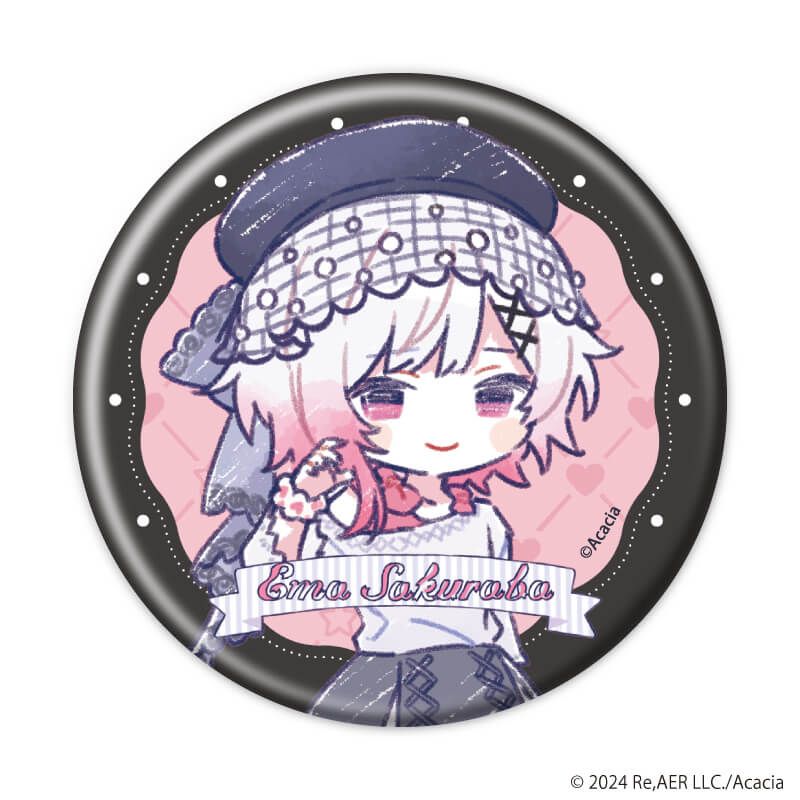 缶バッジ「魔法少女ノ魔女裁判」04/ダークガーリーファッションver. コンプリートセット(全13種)(グラフアートイラスト)