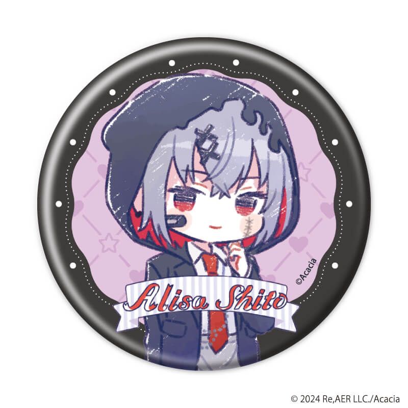 缶バッジ「魔法少女ノ魔女裁判」04/ダークガーリーファッションver. コンプリートセット(全13種)(グラフアートイラスト)