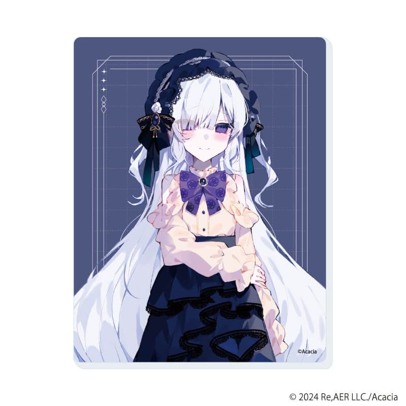アクリルカード「魔法少女ノ魔女裁判」01/ダークガーリーファッションver. コンプリートセット(全6種)(描き下ろしイラスト)